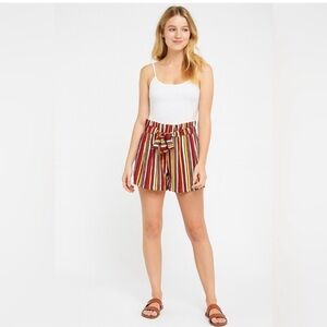 Bobbie Brooks Women's Shorts with Vibrant Stripes